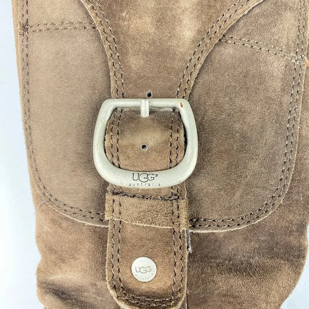 Ugg Cargo III Suede Boots Brown Women's Size 6